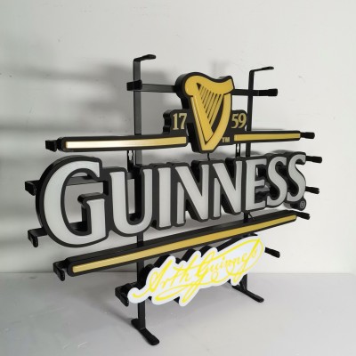 100% Achieve Complex Pattern Bar Club Dry Stout Beer Neon Sign