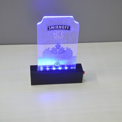 Led Acrylic Menu Sign Holder Stand